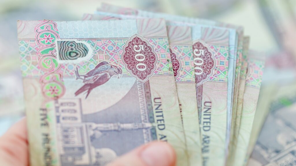 Waluta w dubaju, dirham zjednoczonych emiratów arabskich
