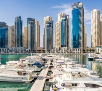 Dubai Marina nocą – rejs, kolacja i widoki