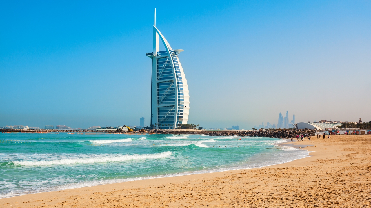 Burj Al Arab 7 gwiazdkowy hotel w Dubaju