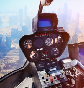 Helikopterem nad Dubajem – loty widokowe
