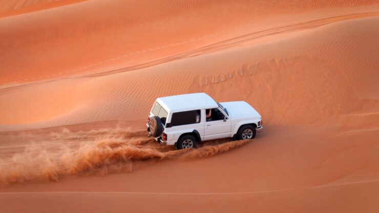 Safari po pustyni w Dubaju