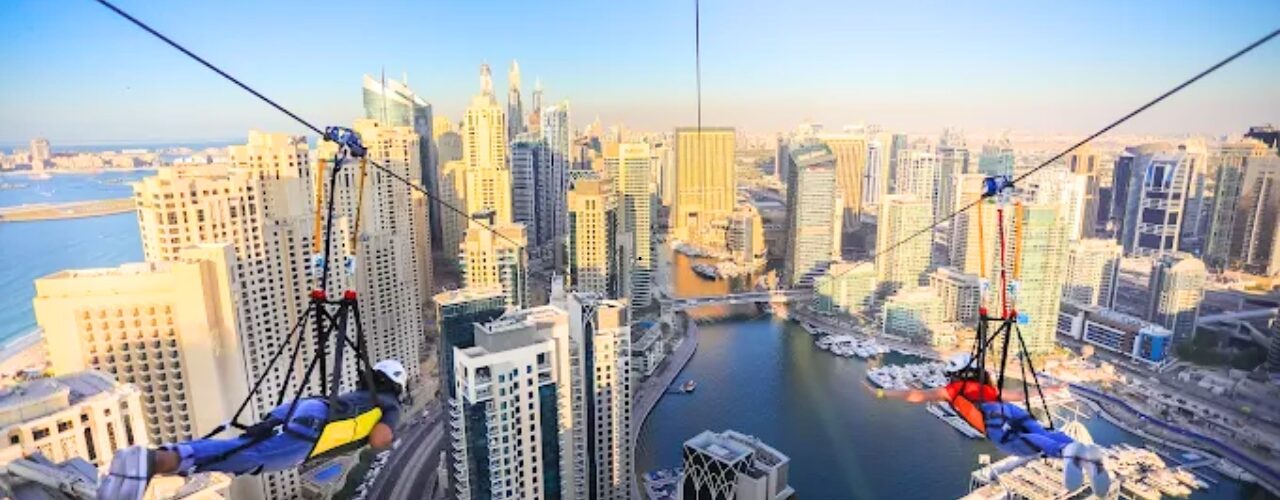 Tyrolka Dubaj czyli XLine Dubai Marina