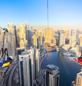 Tyrolka Dubaj czyli XLine Dubai Marina