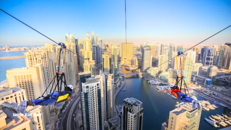 Tyrolka Dubaj czyli XLine Dubai Marina
