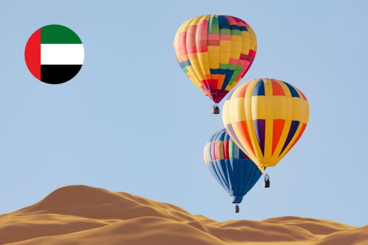 Lot balonem w Dubaju – atrakcje w Dubaju