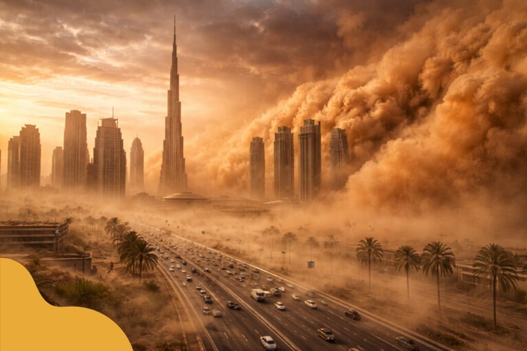 Czy w Dubaju są burze piaskowe?