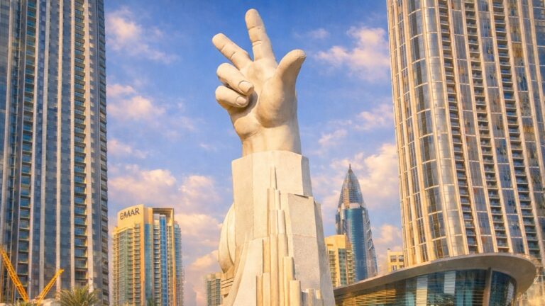 Co oznaczają 3 palce w Dubaju?